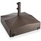 Casafield Patio Umbrella Base – Weighted Stand with Wheels for Outdoor / Lawn or Pool Deck Umbrellas